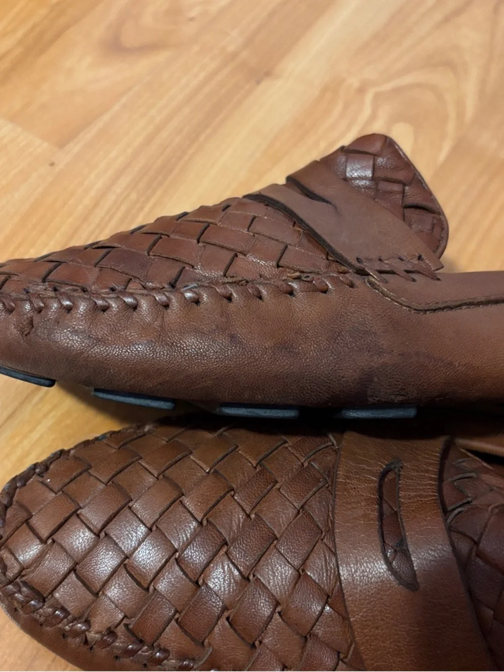 Robert Zur handwoven leather
